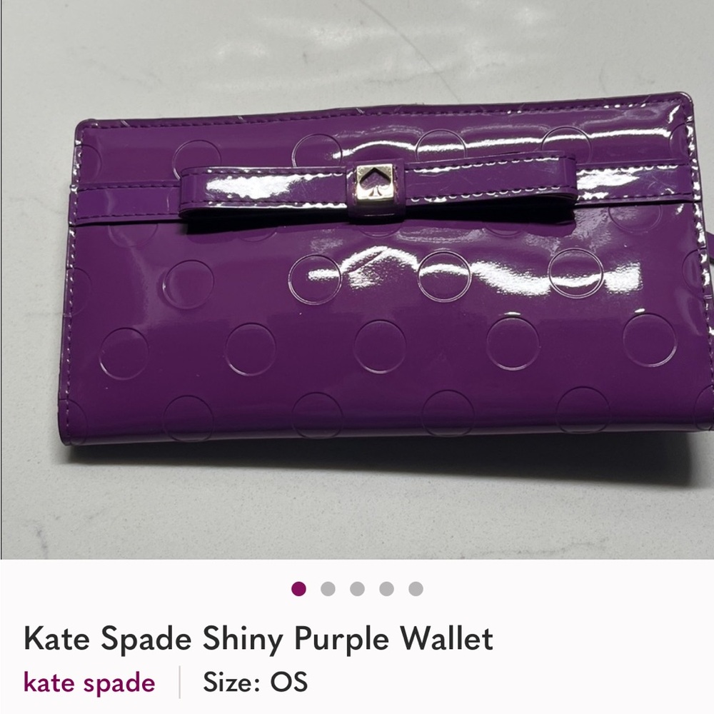 Kate Spade Purple Wallet